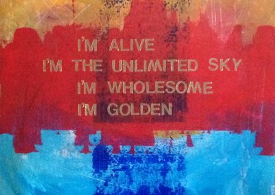 I’m Alive, by Julie Weaverling, with poetry by Elizabeth Weaverling